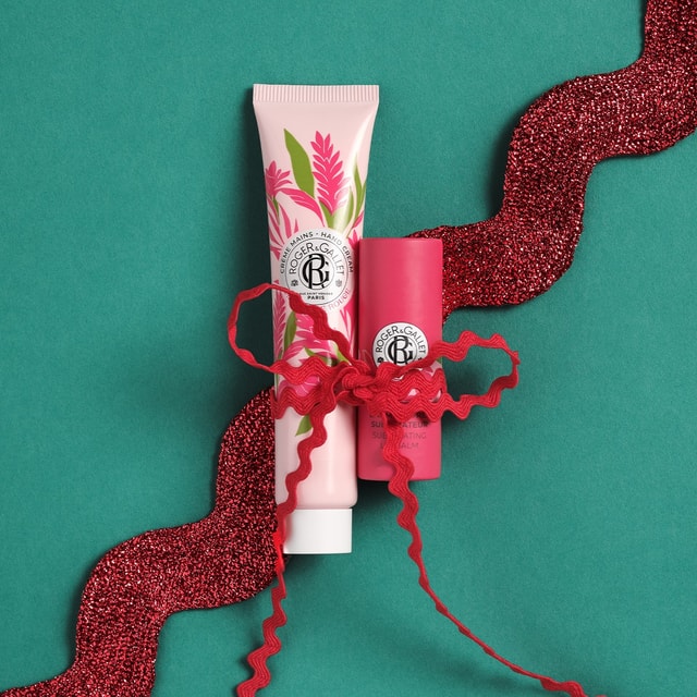 Weihnachtsgeschenkset Lippenbalsam + Handcreme