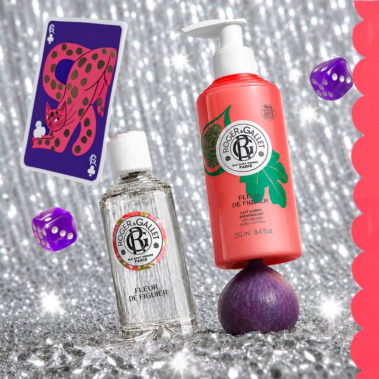 Fleur de Figuier Weihnachtsgeschenkset Duftendes Wohlfühl-Wasser + Wohlfühl-Körpermilch